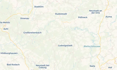 Regenradar Vorschaubild - Aktuelle Niederschläge in Königsthal und Umgebung