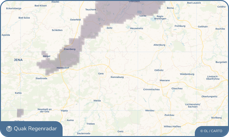 Quak Regenradar-Widget Korbußen