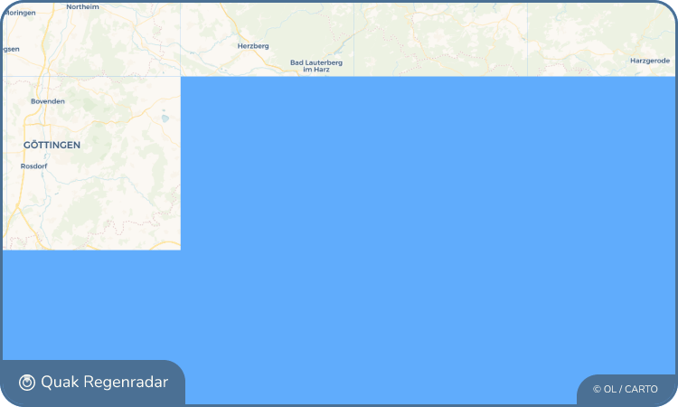 Quak Regenradar-Widget Kraja