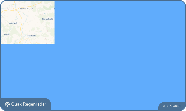 Quak Regenradar-Widget Krölpa