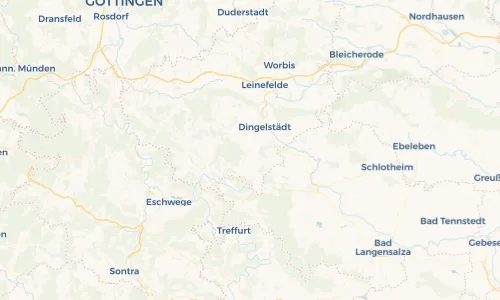 Regenradar Vorschaubild - Aktuelle Niederschläge in Küllstedt und Umgebung