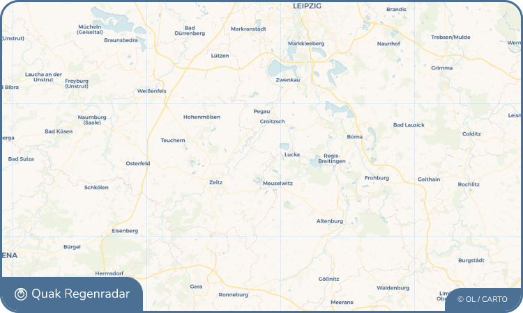 Quak Regenradar-Widget Langendorf