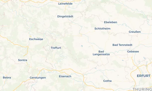 Regenradar Vorschaubild - Aktuelle Niederschläge in Langula und Umgebung