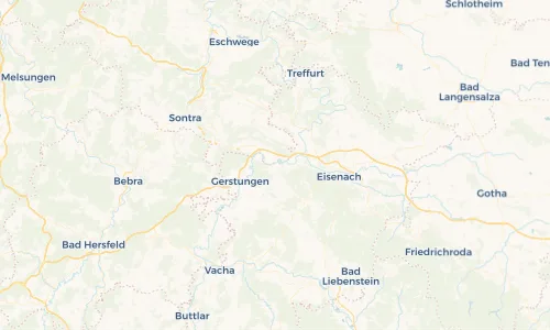 Regenradar Vorschaubild - Aktuelle Niederschläge in Lauchröden und Umgebung