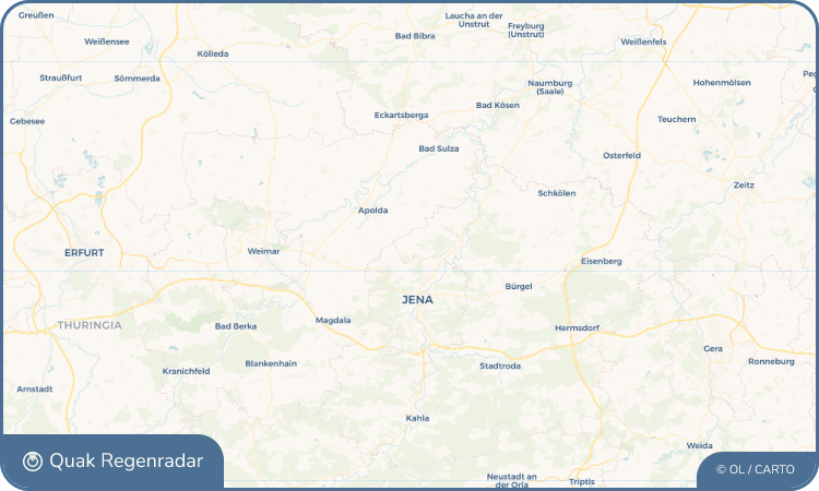 Quak Regenradar-Widget Lehesten