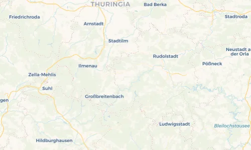 Regenradar Vorschaubild - Aktuelle Niederschläge in Lichta und Umgebung