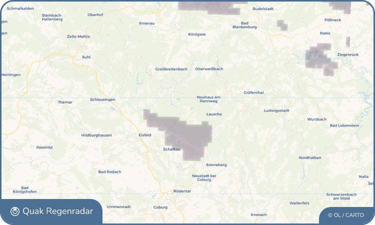 Quak Regenradar-Widget Limbach