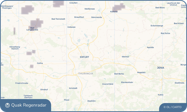 Regenradar-Widget für Linderbach
