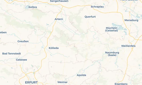 Regenradar Vorschaubild - Aktuelle Niederschläge in Lossa und Umgebung