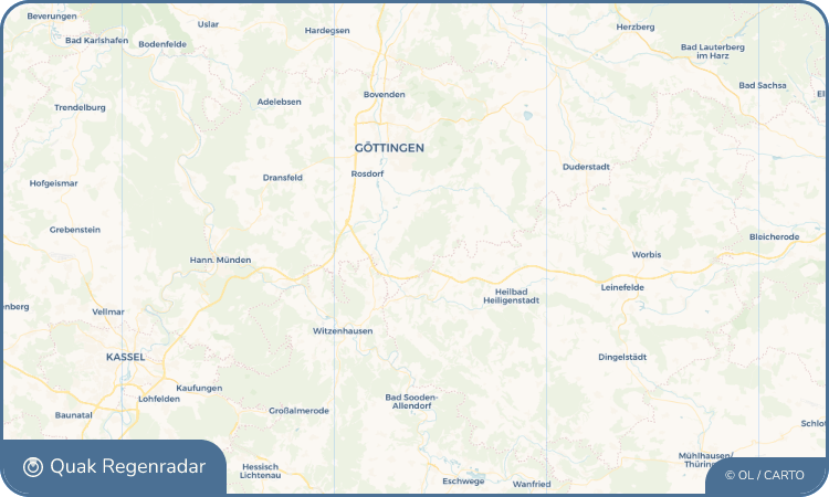 Quak Regenradar-Widget Ludolfshausen