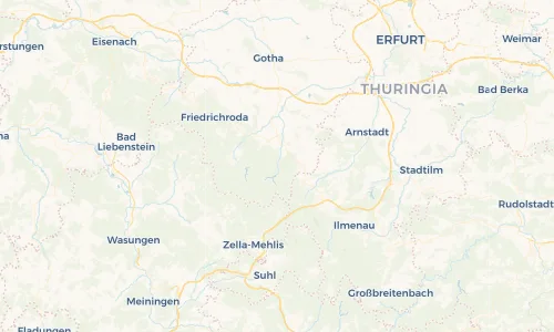 Regenradar Vorschaubild - Aktuelle Niederschläge in Luisenthal und Umgebung