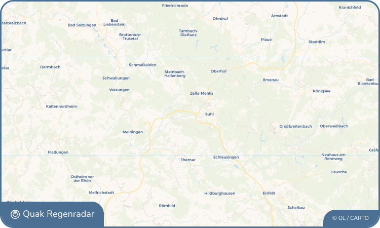 Regenradar-Widget für Mäbendorf