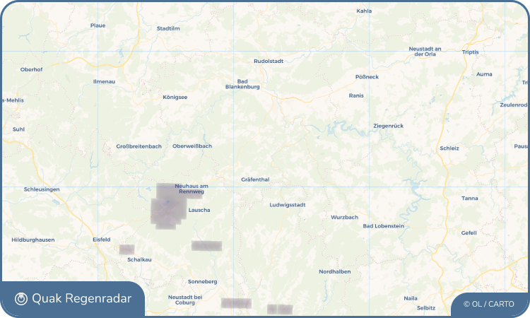 Quak Regenradar-Widget Marktgölitz