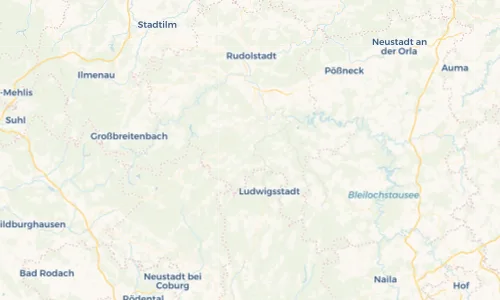 Regenradar Vorschaubild - Aktuelle Niederschläge in Marktgölitz und Umgebung