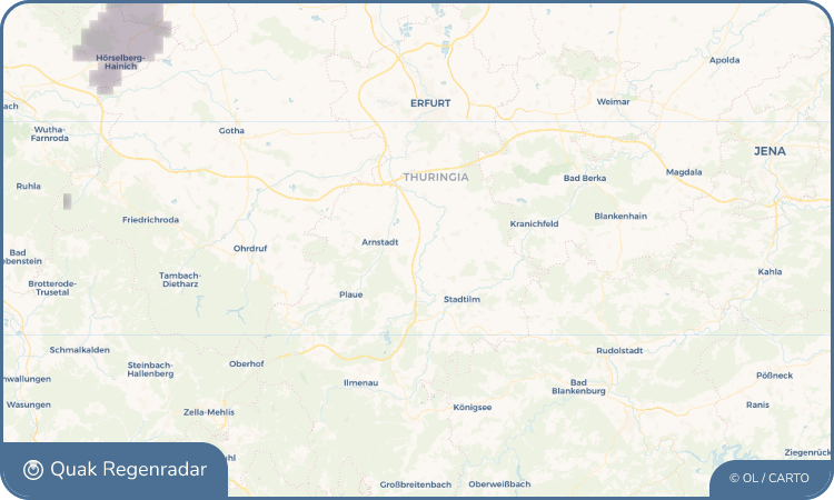 Quak Regenradar-Widget Marlishausen