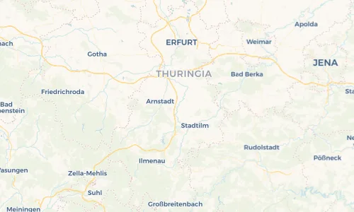 Regenradar Vorschaubild - Aktuelle Niederschläge in Marlishausen und Umgebung