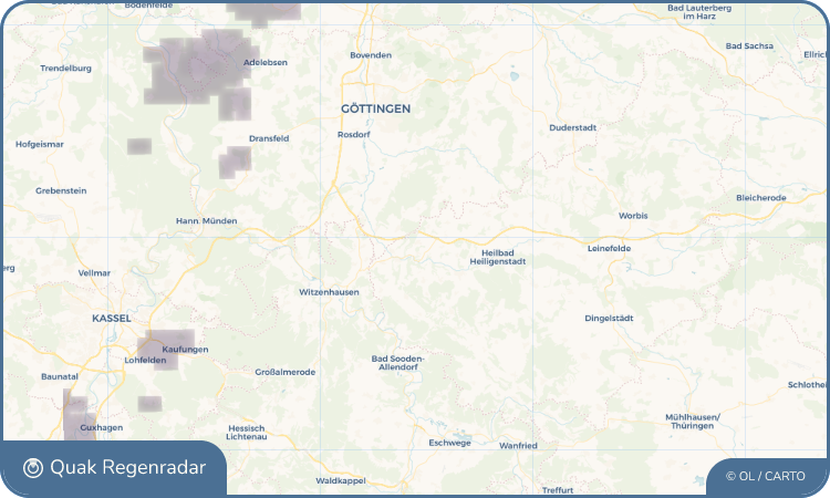 Quak Regenradar-Widget Marth