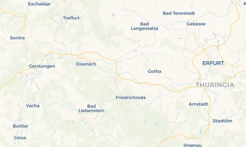 Regenradar Vorschaubild - Aktuelle Niederschläge in Mechterstädt und Umgebung