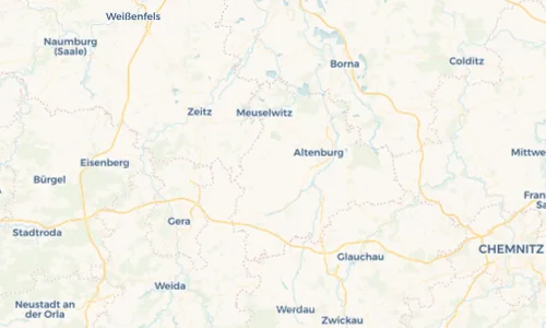 Regenradar Vorschaubild - Aktuelle Niederschläge in Mehna und Umgebung