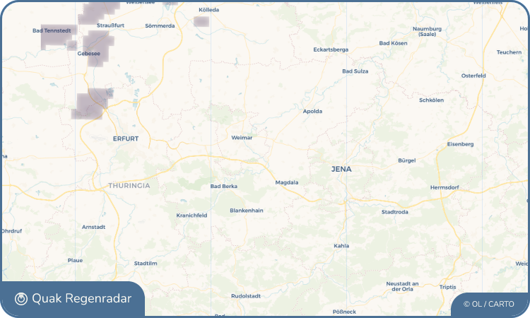 Quak Regenradar-Widget Mellingen
