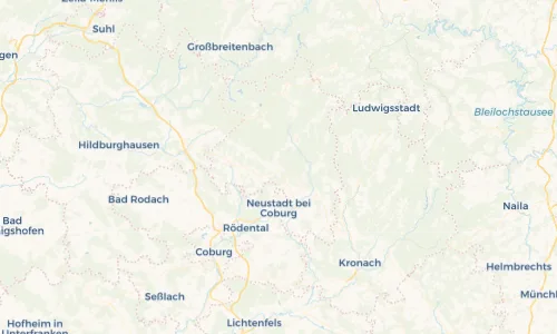 Regenradar Vorschaubild - Aktuelle Niederschläge in Mengersgereuth-Hämmern und Umgebung