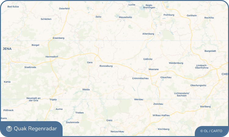 Quak Regenradar-Widget Mennsdorf