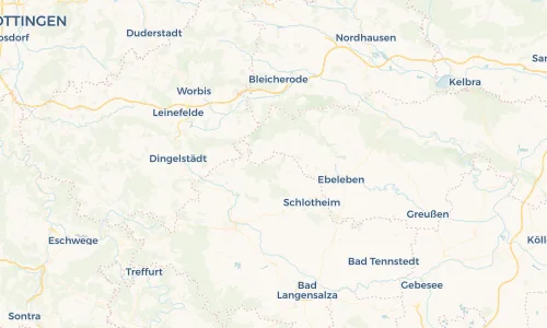 Regenradar Vorschaubild - Aktuelle Niederschläge in Menteroda und Umgebung