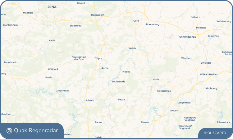 Quak Regenradar-Widget Merkendorf