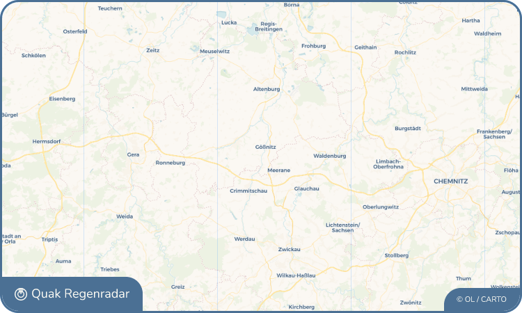 Quak Regenradar-Widget Merlach