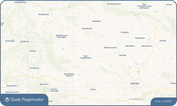 Quak Regenradar-Widget Merxleben