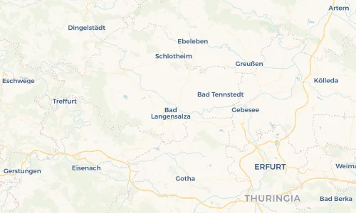 Regenradar Vorschaubild - Aktuelle Niederschläge in Merxleben und Umgebung