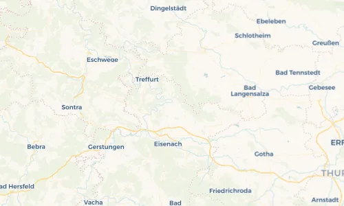 Regenradar Vorschaubild - Aktuelle Niederschläge in Mihla und Umgebung