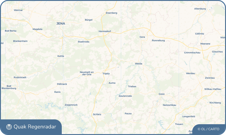 Quak Regenradar-Widget Mittelpöllnitz