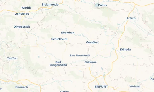 Regenradar Vorschaubild - Aktuelle Niederschläge in Mittelsömmern und Umgebung