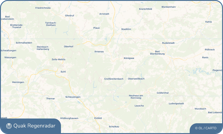Quak Regenradar-Widget Möhrenbach