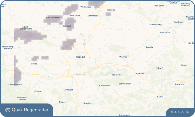 Quak Regenradar-Widget Mönchenholzhausen