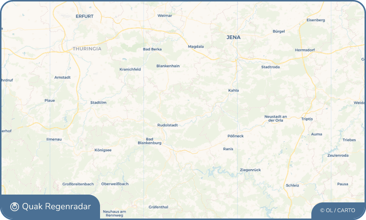 Regenradar-Widget für Mötzelbach