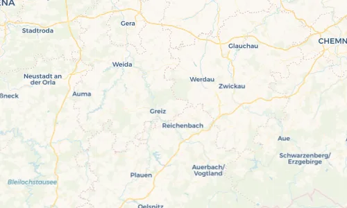Regenradar Vorschaubild - Aktuelle Niederschläge in Mohlsdorf und Umgebung