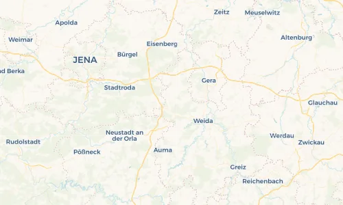 Regenradar Vorschaubild - Aktuelle Niederschläge in Münchenbernsdorf und Umgebung