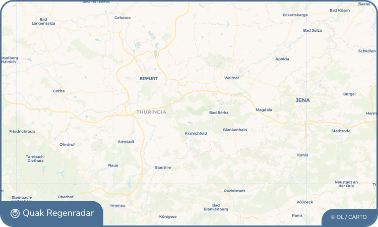Quak Regenradar-Widget Nauendorf