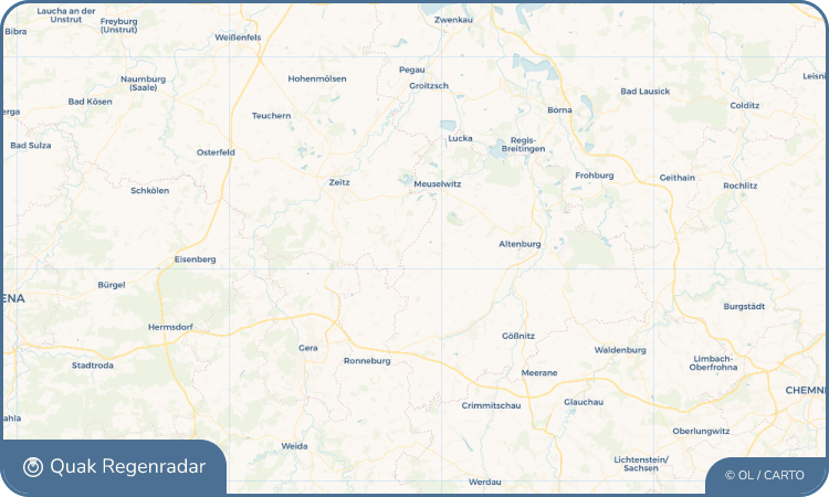 Quak Regenradar-Widget Naundorf