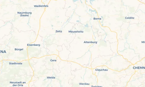 Regenradar Vorschaubild - Aktuelle Niederschläge in Naundorf und Umgebung