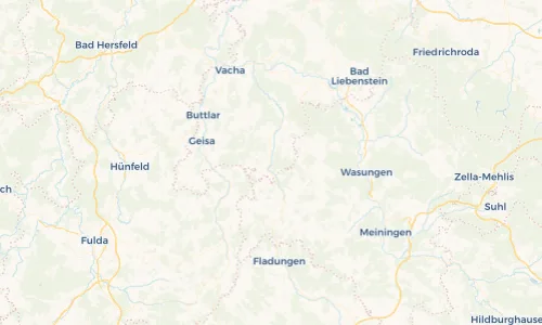 Regenradar Vorschaubild - Aktuelle Niederschläge in Neidhartshausen und Umgebung