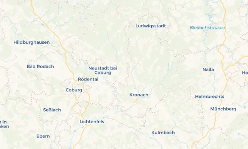 Regenradar Vorschaubild - Aktuelle Niederschläge in Neuhaus-Schierschnitz und Umgebung