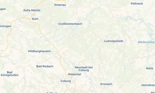 Regenradar Vorschaubild - Aktuelle Niederschläge in Neumannsgrund und Umgebung