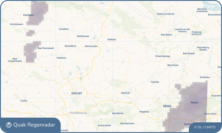 Quak Regenradar-Widget Neumark