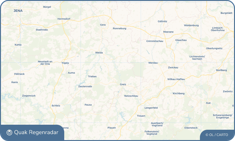 Quak Regenradar-Widget Neumühle/Elster