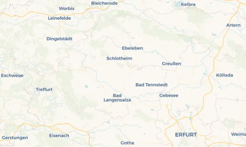 Regenradar Vorschaubild - Aktuelle Niederschläge in Neunheilingen und Umgebung