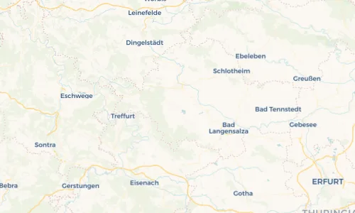Regenradar Vorschaubild - Aktuelle Niederschläge in Niederdorla und Umgebung