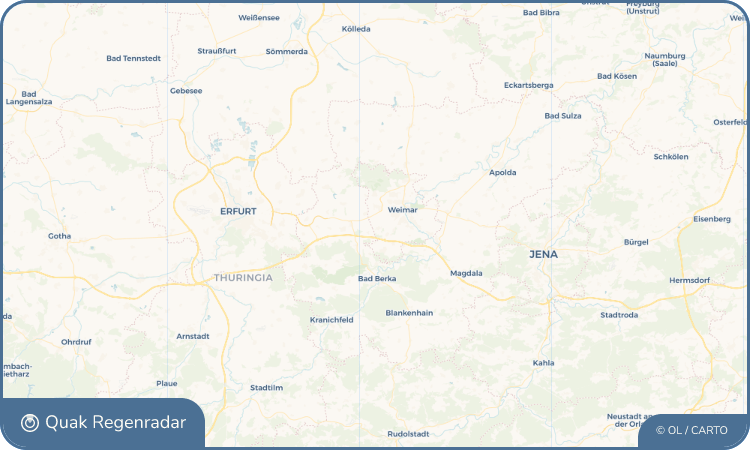 Quak Regenradar-Widget Niedergrunstedt